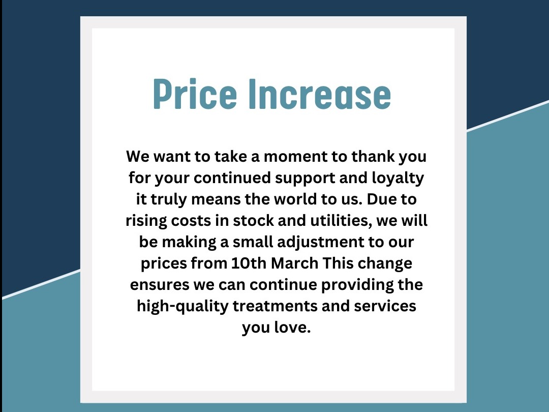 Price Increses